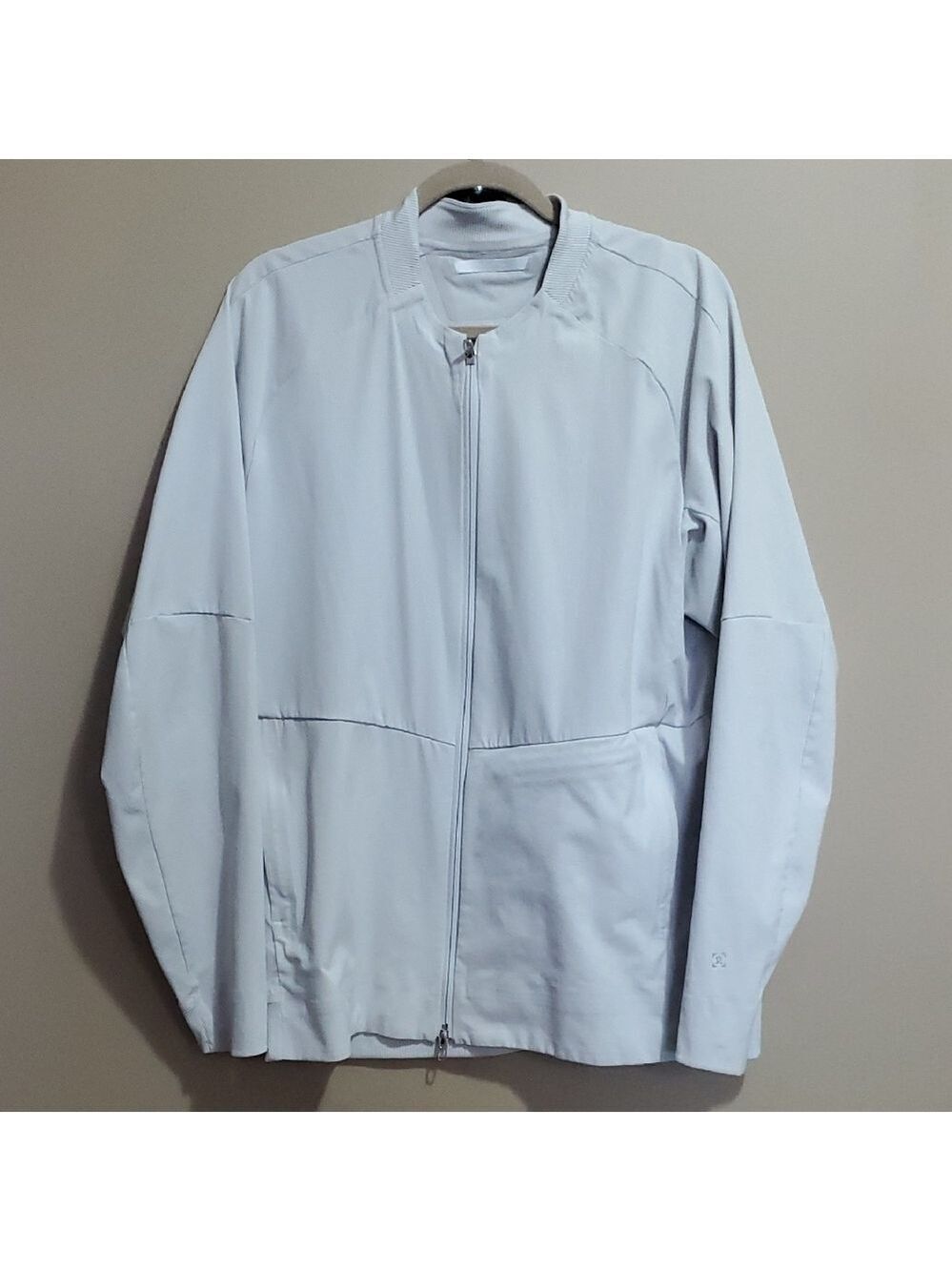 Lululemon Men's Light Gray Licence To Train Track Jacket Size XL